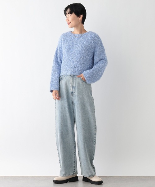 5ゲージフラッグヤーンプルオーバー 251624（ニット/セーター