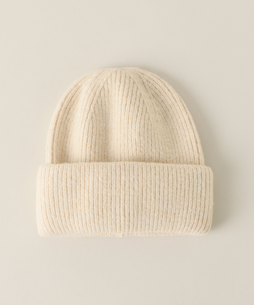 B.C STOCK(ベーセーストック)の「ニットCAP(ニットキャップ/ビーニー・レディース・ホワイト/ブラック/グリーン・FREE)」の16枚目の写真