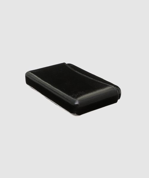 m ルメールLEMAIRE カードケース 黒 MOLDED CARD HOLDER（カードケース）｜LEMAIRE（ルメール）の