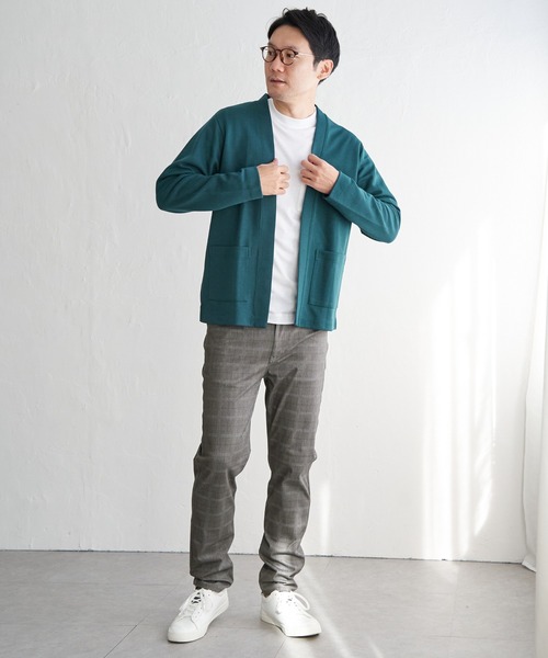 ikka(イッカ)の「GOKU楽パンツ EASY STRETCH チェック5ポケット(その他パンツ・メンズ・グレー/ベージュ/ネイビー・S/M/L/XL)」の12枚目の写真