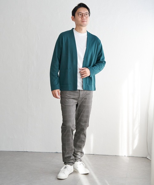 ikka(イッカ)の「GOKU楽パンツ EASY STRETCH チェック5ポケット(その他パンツ・メンズ・グレー/ベージュ/ネイビー・S/M/L/XL)」の13枚目の写真