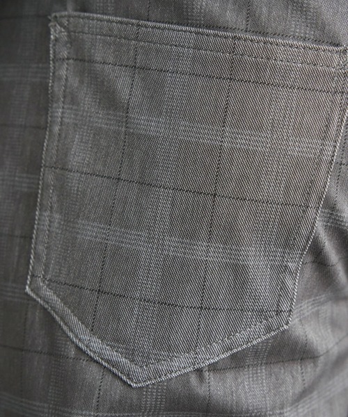 ikka(イッカ)の「GOKU楽パンツ EASY STRETCH チェック5ポケット(その他パンツ・メンズ・グレー/ベージュ/ネイビー・S/M/L/XL)」の10枚目の写真
