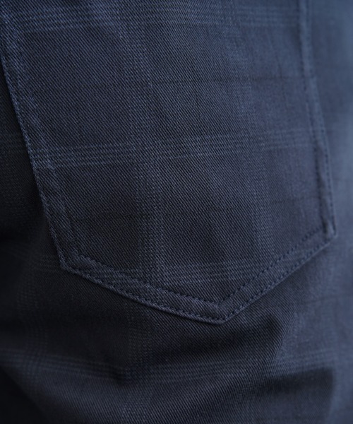 ikka(イッカ)の「GOKU楽パンツ EASY STRETCH チェック5ポケット(その他パンツ・メンズ・グレー/ベージュ/ネイビー・S/M/L/XL)」の9枚目の写真