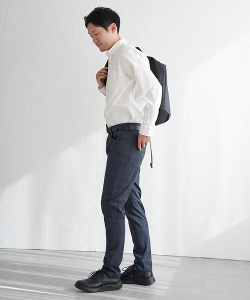 ikka(イッカ)の「GOKU楽パンツ EASY STRETCH チェック5ポケット(その他パンツ・メンズ・グレー/ベージュ/ネイビー・S/M/L/XL)」の17枚目の写真