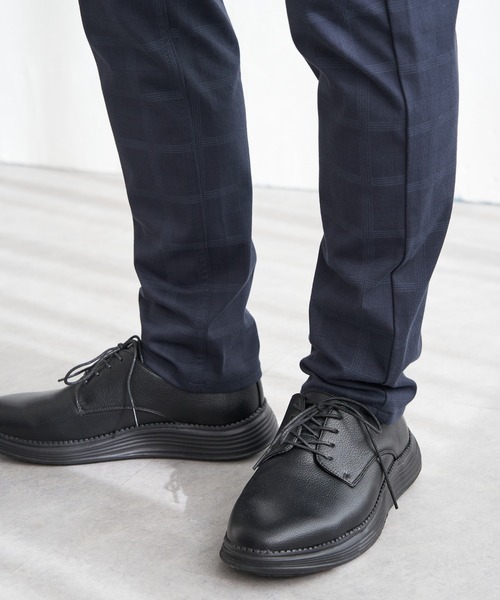 ikka(イッカ)の「GOKU楽パンツ EASY STRETCH チェック5ポケット(その他パンツ・メンズ・グレー/ベージュ/ネイビー・S/M/L/XL)」の5枚目の写真