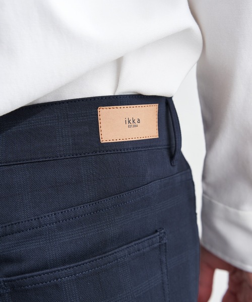 ikka(イッカ)の「GOKU楽パンツ EASY STRETCH チェック5ポケット(その他パンツ・メンズ・グレー/ベージュ/ネイビー・S/M/L/XL)」の7枚目の写真
