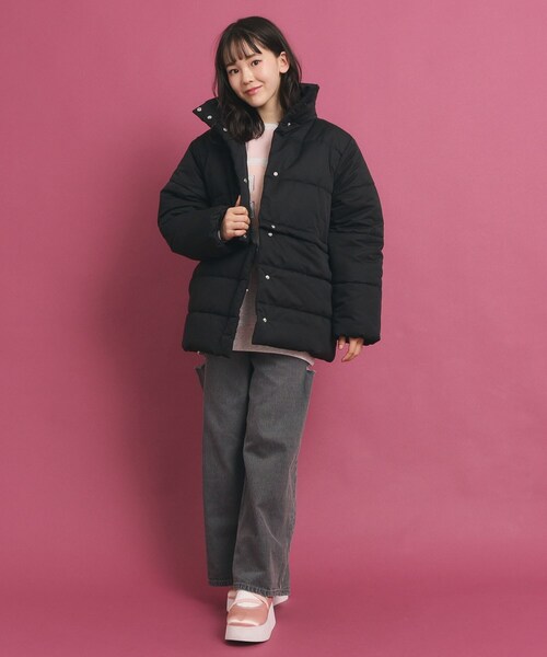 セール】【2WAY】 中綿マルチショートコート（その他アウター）｜PINK