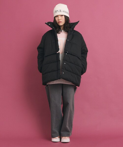 セール】【2WAY】 中綿マルチショートコート（その他アウター）｜PINK