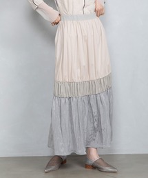コンビネーションティアードスカート