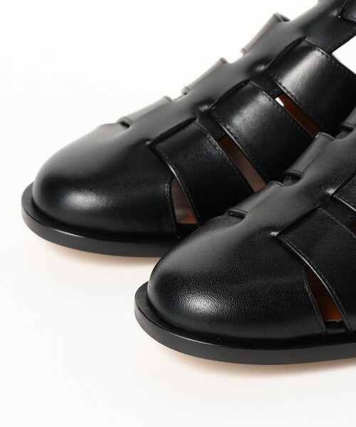 Demi-Luxe BEAMS（デミルクス ビームス）の「レザー グルカサンダル（サンダル・レディース・ブラック/ホワイト・37/36/38）」の10枚目の写真