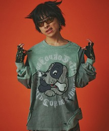 【GALFY/ガルフィー】ツギハギゾンビロンTee
