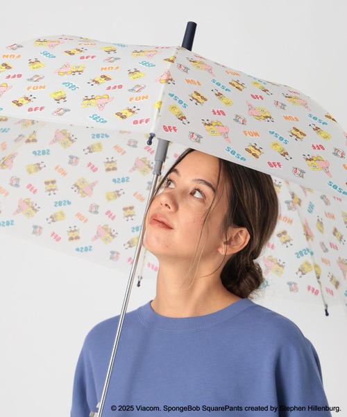 BAYFLOW（ベイフロー）の「【SpongeBob(スポンジ・ボブ)×BAYFLOW】ビニール傘60cm（長傘・レディース・その他・0）」の3枚目の写真