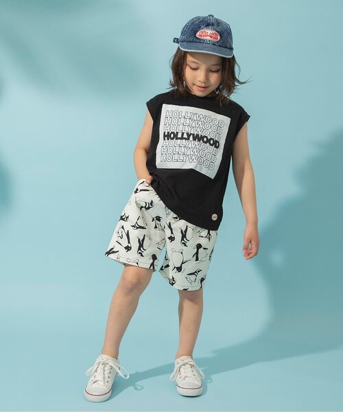 BREEZE(ブリーズ)の「ワンポイント刺繍キャップ(キャップ・キッズ・アイボリー/インディゴブルー/ピンク・58/54/50)」の5枚目の写真