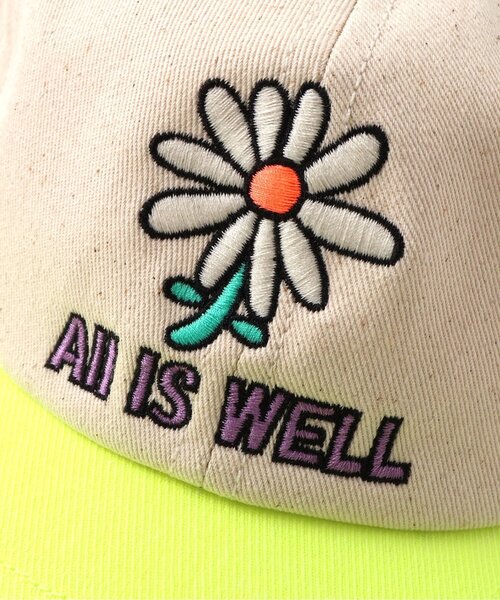 BREEZE(ブリーズ)の「ワンポイント刺繍キャップ(キャップ・キッズ・アイボリー/インディゴブルー/ピンク・58/54/50)」の8枚目の写真