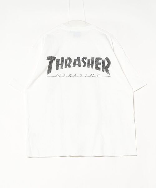THRASHER（スラッシャー）の「【ムラサキスポーツ限定】THRASHER/スラッシャー 半袖Tシャツ/半袖Tee フロントプリント オーバーサイズ ユニセックス 252TH1ST038（Tシャツ/カットソー・メンズ・ブラック/アイボリー・XL/L/M）」の18枚目の写真