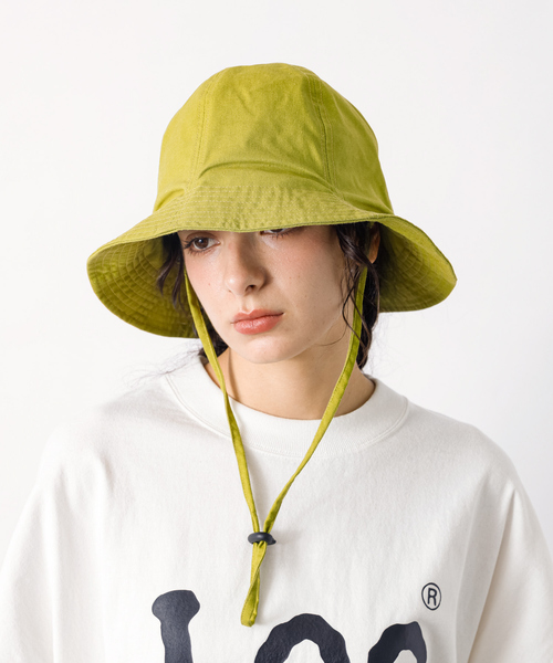 Ruben（ルーベン）の「【RUBEN/ルーベン】 CLASSICAL TULIP HAT/クラシックチューリップハット/ユニセックス/顎紐取り外し可能/UPF50±/接触冷感生地/（ハット・メンズ・ブラック/グリーン/アイボリー・フリー）」の20枚目の写真