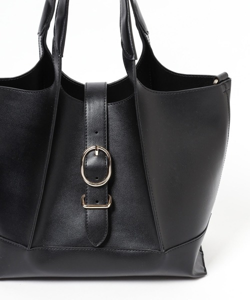 GLOBAL WORK（グローバルワーク）の「スペ軽バックル2WAYBAG/248209（ショルダーバッグ・レディース・アイボリー/ブラック/ベージュ/アイボリー系7・ONE SIZE）」の22枚目の写真