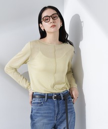 NANO universe | ラメシアーカットトップス(Tシャツ/カットソー)