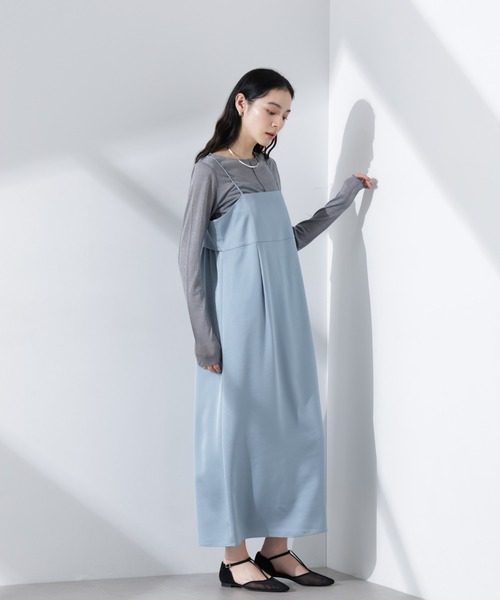 NANO universe（ナノユニバース）の「ラメシアーカットトップス（Tシャツ/カットソー・レディース・ライトグレー/イエロー/グレー・S/M）」の5枚目の写真