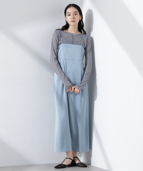 NANO universe（ナノユニバース）の「ラメシアーカットトップス（Tシャツ/カットソー・レディース・ライトグレー/イエロー/グレー・S/M）」の6枚目の写真