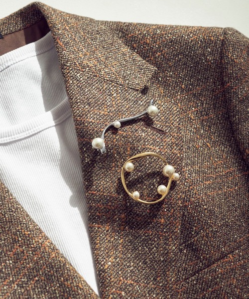 GOLDY（ゴールディ）の「ランダム パール ウェイビー ブローチ（ブローチ/コサージュ・レディース・ゴールド/シルバー/ゴールド系その他/シルバー系その他・FREE）」の13枚目の写真