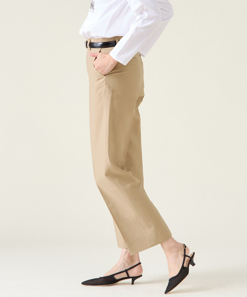 martinique(マルティニーク)の「ストレートパンツ(セットアップ可)(その他パンツ・レディース・ネイビー/ベージュ・1/2)」の10枚目の写真