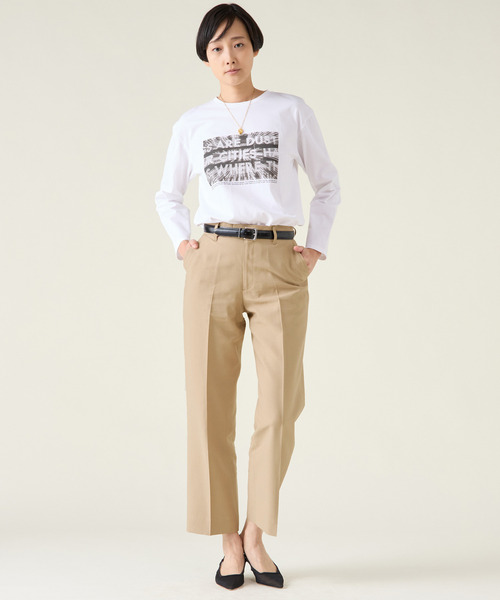 martinique(マルティニーク)の「ストレートパンツ(セットアップ可)(その他パンツ・レディース・ネイビー/ベージュ・1/2)」の13枚目の写真