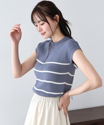 【90s】WTAPS 40%uparmored／ニット　ハーフジップ　無地　短丈 90s】WTAPS 40%uparmored／ニット ハーフジップ 無地 短丈