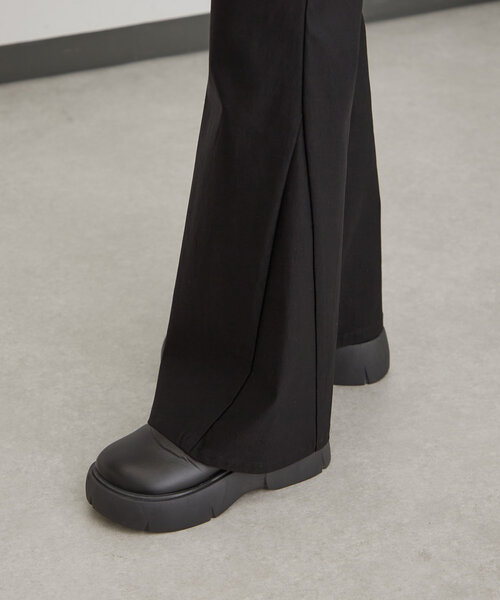 mline（エムライン）の「[mline]イージーフレアパンツ（その他パンツ・レディース・ブラック・1/2）」の17枚目の写真