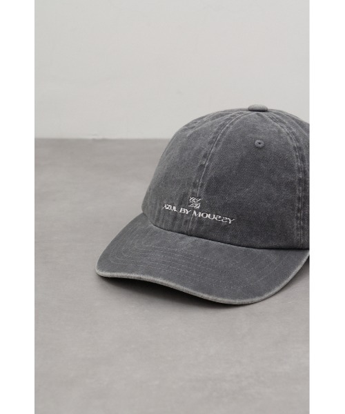 AZUL by moussy（アズールバイマウジー）の「ウォッシュ加工キャップ（キャップ・レディース・ブラウン/グレー・FREE）」の8枚目の写真