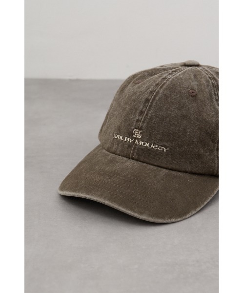 AZUL by moussy（アズールバイマウジー）の「ウォッシュ加工キャップ（キャップ・レディース・ブラウン/グレー・FREE）」の15枚目の写真