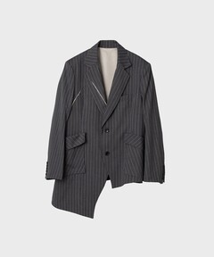 ピンストライプテーラードジャケット（テーラードジャケット