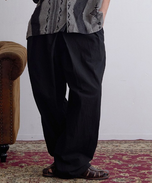 EGO TRIPPING（エゴトリッピング）の「mp13297- MARLOCK シャンブレーデニムパンツ（デニムパンツ・メンズ・ブラック/インディゴブルー・31/33/29）」の7枚目の写真