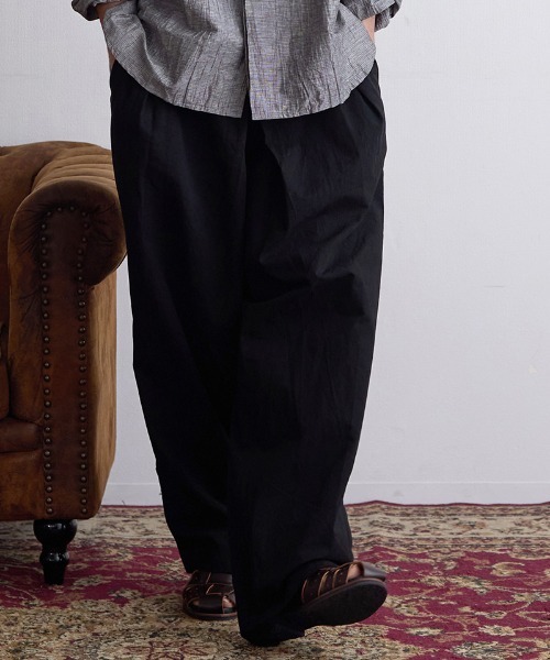 EGO TRIPPING（エゴトリッピング）の「mp13297- MARLOCK シャンブレーデニムパンツ（デニムパンツ・メンズ・ブラック/インディゴブルー・31/33/29）」の8枚目の写真