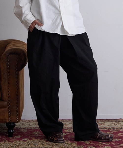 EGO TRIPPING（エゴトリッピング）の「mp13297- MARLOCK シャンブレーデニムパンツ（デニムパンツ・メンズ・ブラック/インディゴブルー・31/33/29）」の9枚目の写真