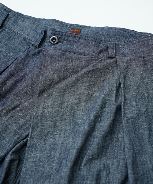 EGO TRIPPING（エゴトリッピング）の「mp13297- MARLOCK シャンブレーデニムパンツ（デニムパンツ・メンズ・ブラック/インディゴブルー・31/33/29）」の18枚目の写真