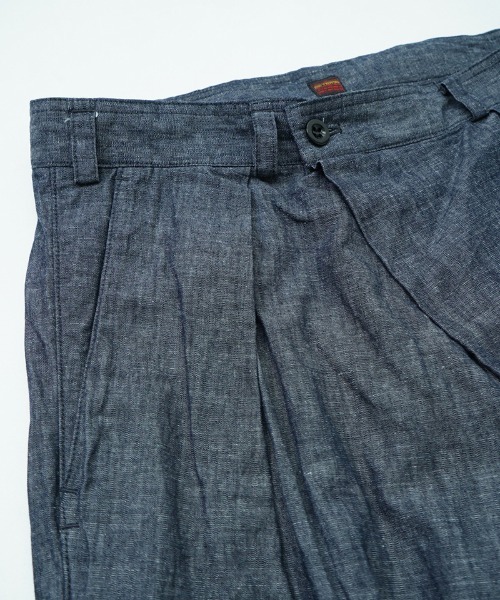 EGO TRIPPING（エゴトリッピング）の「mp13297- MARLOCK シャンブレーデニムパンツ（デニムパンツ・メンズ・ブラック/インディゴブルー・31/33/29）」の19枚目の写真