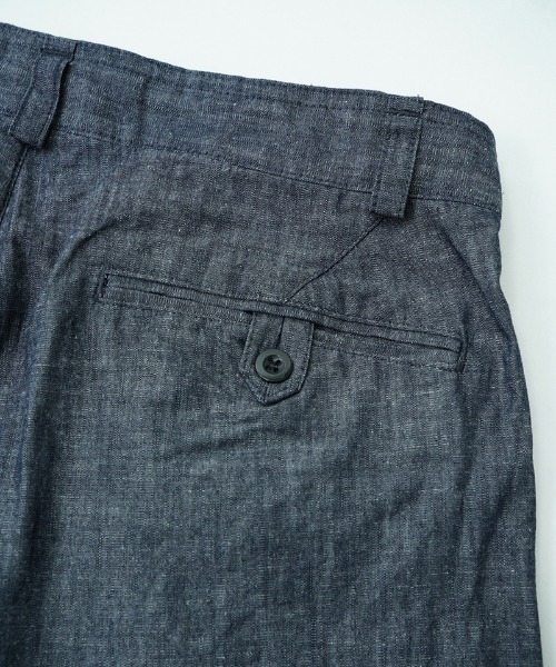 EGO TRIPPING（エゴトリッピング）の「mp13297- MARLOCK シャンブレーデニムパンツ（デニムパンツ・メンズ・ブラック/インディゴブルー・31/33/29）」の21枚目の写真