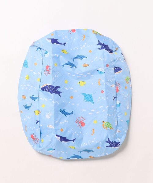 ZAZZY ZAPS（ザジーザップス）の「ﾏﾘﾝﾗｲﾌﾗﾝﾄﾞｶﾊﾞｰ（ランドセル・キッズ・ネイビー/ブルー・FREE）」の4枚目の写真