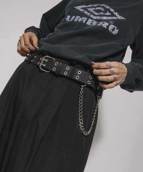 FREAK'S STORE(フリークスストア)の「ダブルピンベルト/チェーン/取り外し可能(ベルト・メンズ・ブラック・ONE SIZE)」の7枚目の写真
