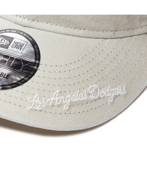 [New Era]★25SS★MLB ACID WASHING VISOR LOGO BALL CAP New Era Cap Acid Wash Handwritten 9TWENTY Adjustable Hat