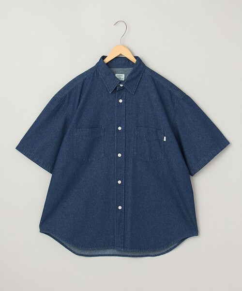 coen(コーエン)の「【C.DENIMS】デニムルーズシャツ(シャツ/ブラウス・メンズ・ダークグレー/ネイビー/ライトブルー・L/M/S)」の3枚目の写真