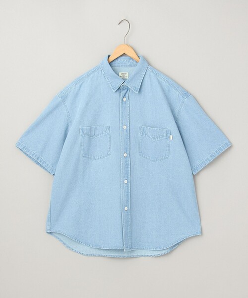 coen(コーエン)の「【C.DENIMS】デニムルーズシャツ(シャツ/ブラウス・メンズ・ダークグレー/ネイビー/ライトブルー・L/M/S)」の21枚目の写真