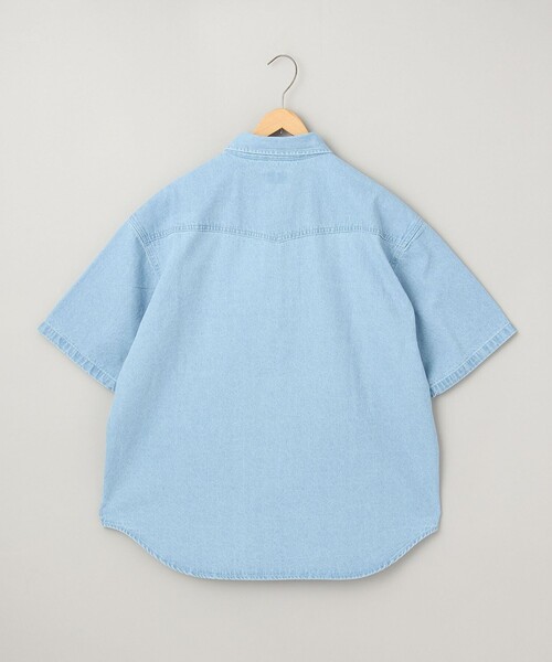 coen(コーエン)の「【C.DENIMS】デニムルーズシャツ(シャツ/ブラウス・メンズ・ダークグレー/ネイビー/ライトブルー・L/M/S)」の22枚目の写真