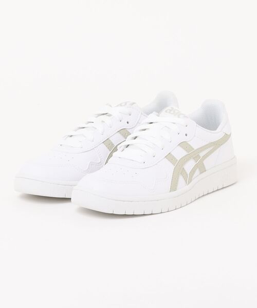 ASICS(アシックス)の「《ASICS》JAPAN S(スニーカー・レディース・ホワイト×ブラウン/ホワイト系その他/ホワイト×グリーン/ホワイト系その他2/ホワイト×レッド/ホワイト系その他3/ホワイト系その他4/ホワイト系その他5/グレー系その他・24.0cm/23.5cm/23.0cm/22.5cm/25.0cm/24.5cm/25.5cm/26.5cm/27.5cm/28.0cm/27.0cm/26.0cm)」の2枚目の写真