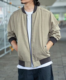 ikka | 【雑誌MonoMax4月号掲載】イージーケアリネンライクブルゾン【親子コーデ】(ブルゾン)