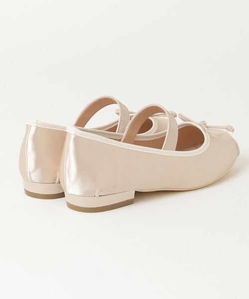 LibertyDoll（リバティードール）の「メリージェーン サテンバレエパンプス（バレエシューズ・レディース・シルバー系1/ブラック系1/ゴールド系1・M/S/LL/L）」の4枚目の写真