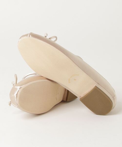 LibertyDoll（リバティードール）の「メリージェーン サテンバレエパンプス（バレエシューズ・レディース・シルバー系1/ブラック系1/ゴールド系1・M/S/LL/L）」の5枚目の写真