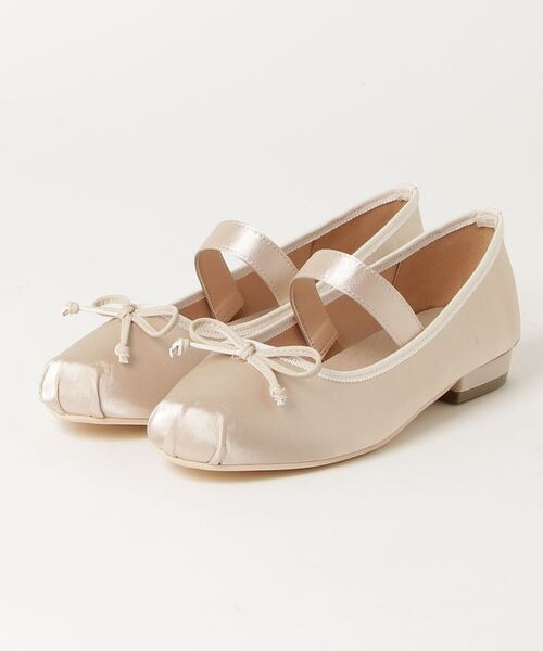 LibertyDoll（リバティードール）の「メリージェーン サテンバレエパンプス（バレエシューズ・レディース・シルバー系1/ブラック系1/ゴールド系1・M/S/LL/L）」の8枚目の写真