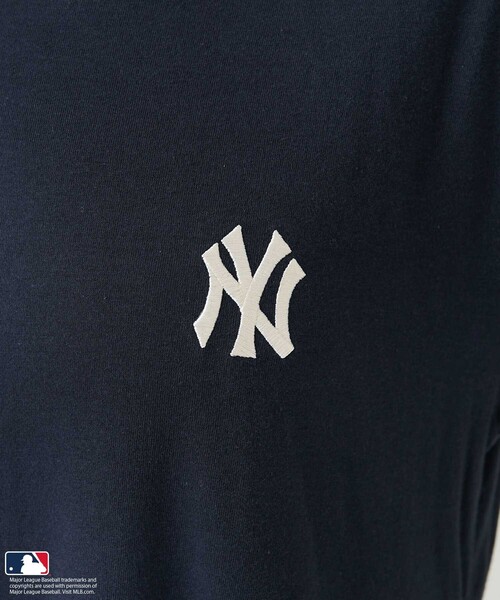 FREAK'S STORE(フリークスストア)の「MLB 切替 Tシャツワンピース(ワンピース・レディース・サックスブルー/チャコール/ネイビー・フリ-)」の18枚目の写真